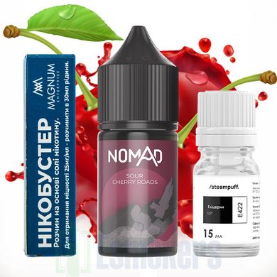 Набір Nomad SALT Sour Cherry 30 мл фото товару