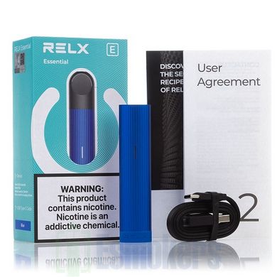 RELX Essential з пустим картриджем Blue фото товару