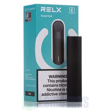 RELX Essential з пустим картриджем Black фото товару
