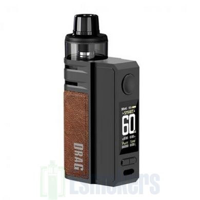 Voopoo Drag E60 Pod Mod Kit 2550 mAh Coffee фото товару