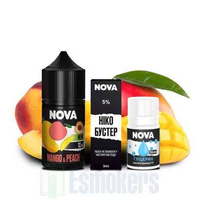 Набор Nova Salt Mango Peach 30 мл фото товара