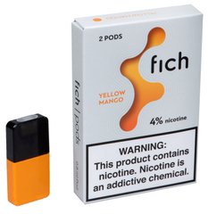 Картридж Fich Pods - Yellow Mango 40 mg 0.8 ml 2 шт фото товара