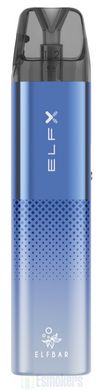 Elf Bar ELFX Pod Kit 1000 mAh Blue багаторазова под-система фото товару