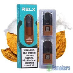 Картридж RELX pod Pro Rich Tobacco 5% (табак) фото товару