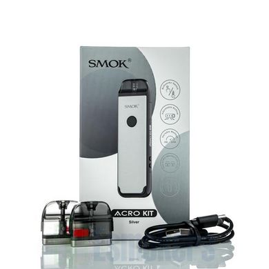 SMOK Acro Pod Kit 1000mAh Silver фото товара