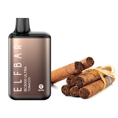 Elf Bar BC5000 Ultra Tobacco 5% - перезаряжаемая одноразка 650 mAh фото товара