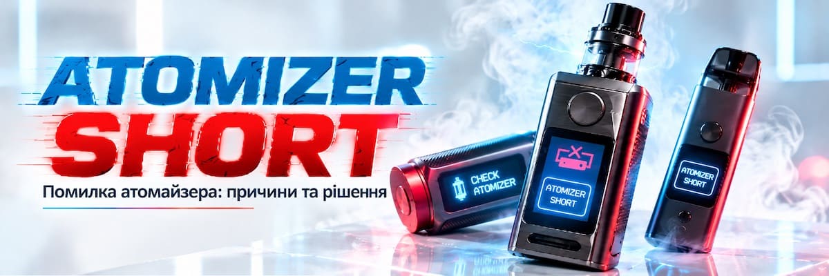 Atomizer Short - помилка у под-систем