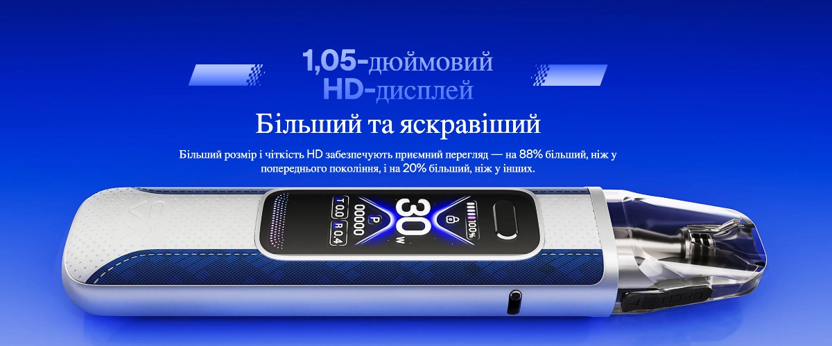 OXVA XLIM PRO 3 — дисплей Дисплей OXVA XLIM PRO 3