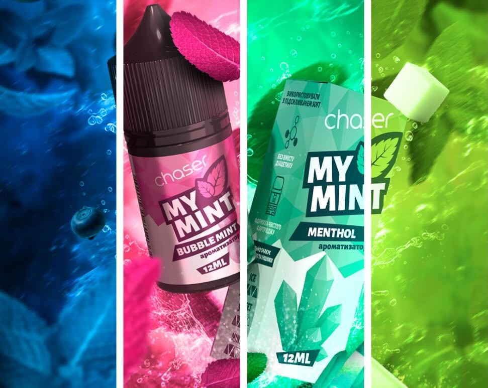 Рідина Chaser My Mint Salt — м'ятні смаки для POD-систем | Esmokers