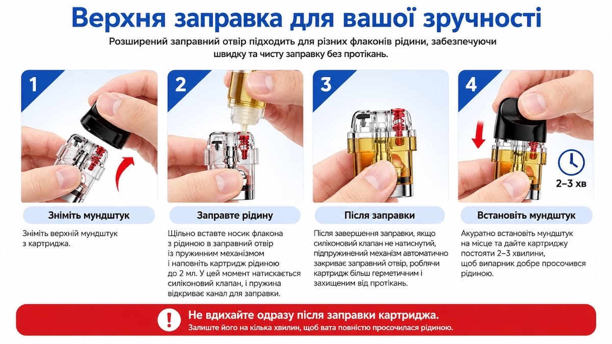 Заправка картриджа СМОК НОВО СЛР