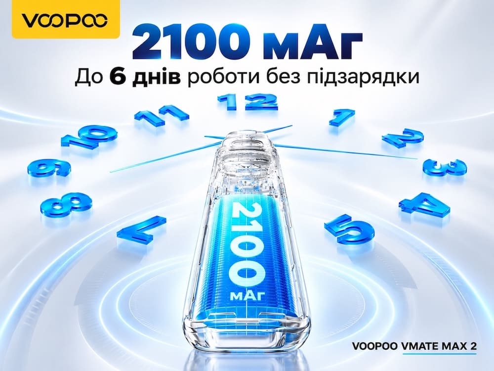 Акумулятор Voopoo Vmate MAX 2