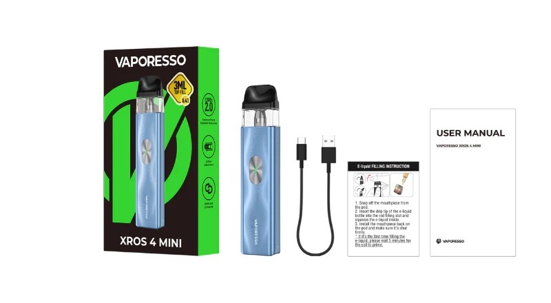 Vaporesso XROS 4 mini Pod Kit 1000 mAh