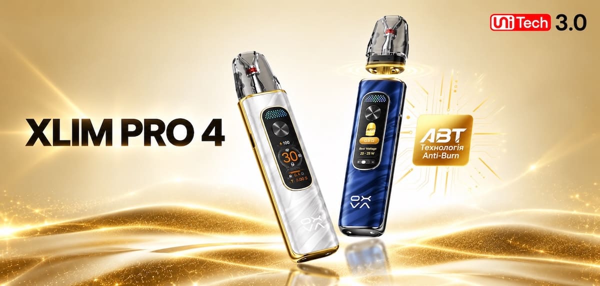 Под-система OXVA XLIM 4 PRO Pod-система OXVA XLIM 4 PRO баннер