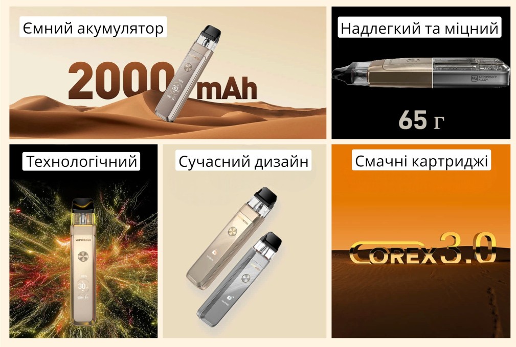 Vaporesso Xros PRO 2 характеристики